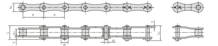 A type steel agricultural chains 1 A type steel agricultural chains 1